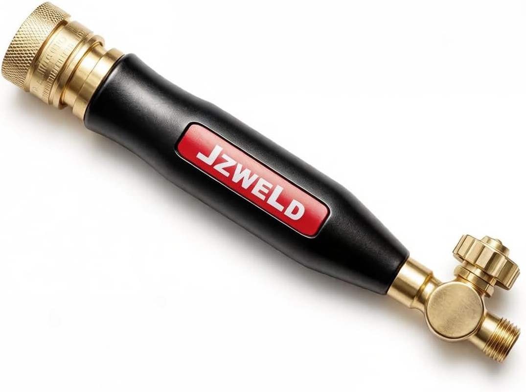 0386-0308 Turbo Torch G-4 Torch Handle with Valves | Air Acetylene Kit, Swirl To