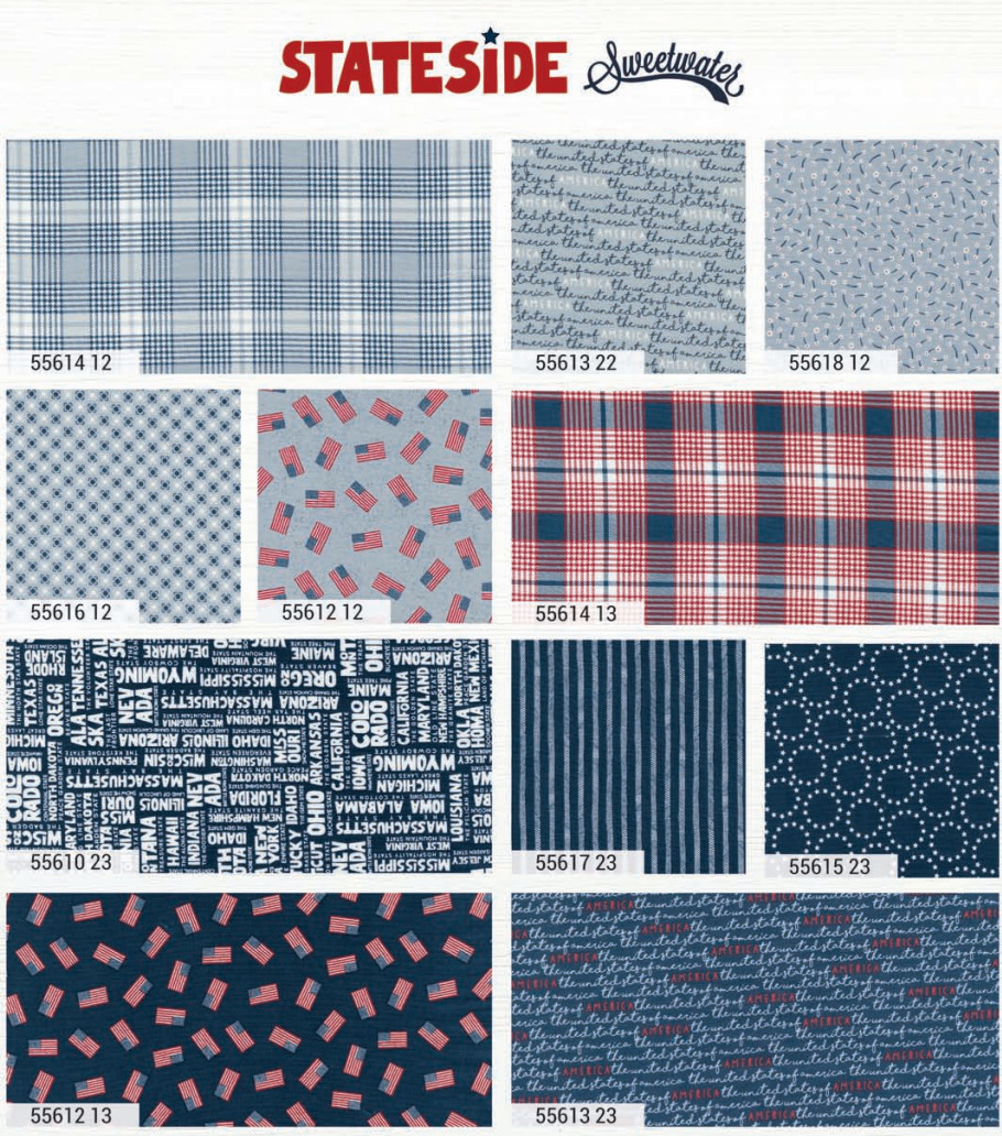 Stateside Moda Sweetwater Charm Pack
