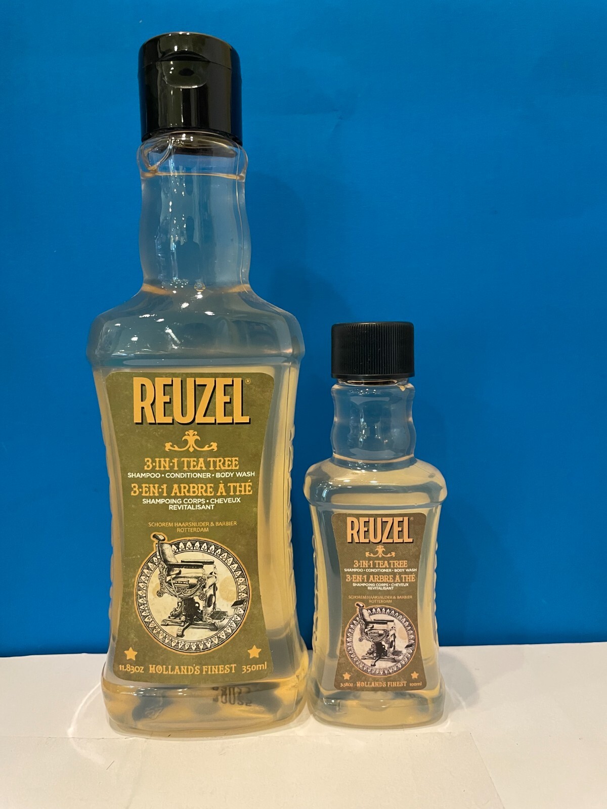 2 Reuzel 3 in 1 Tea Tree 11.8oz & 3.38oz New & Authentic