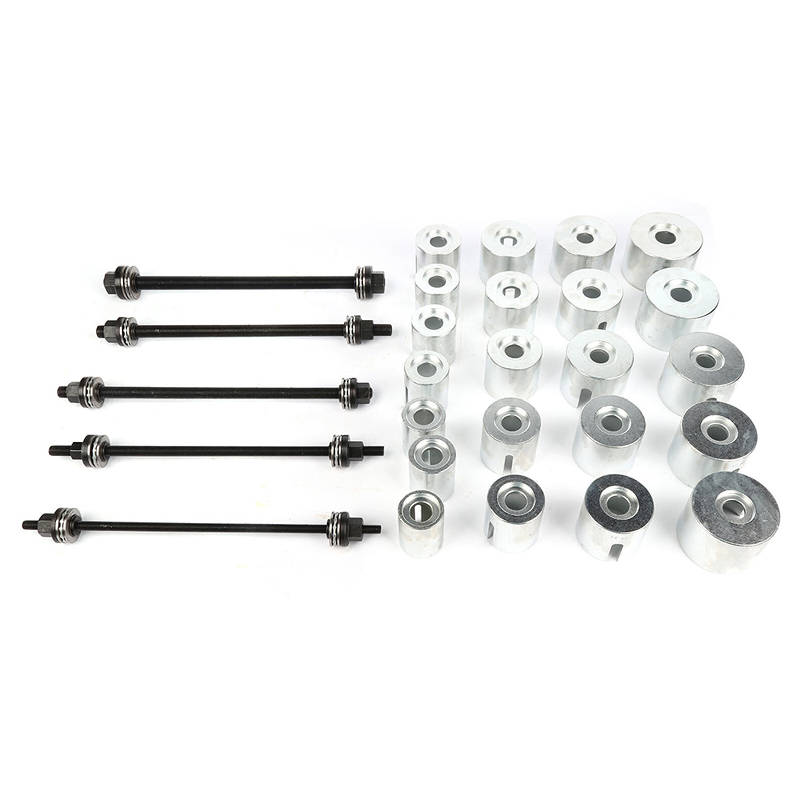 27pc Universal Press and Pull Sleeve Kit Bush Bearing Removal Insertion Tool Kit