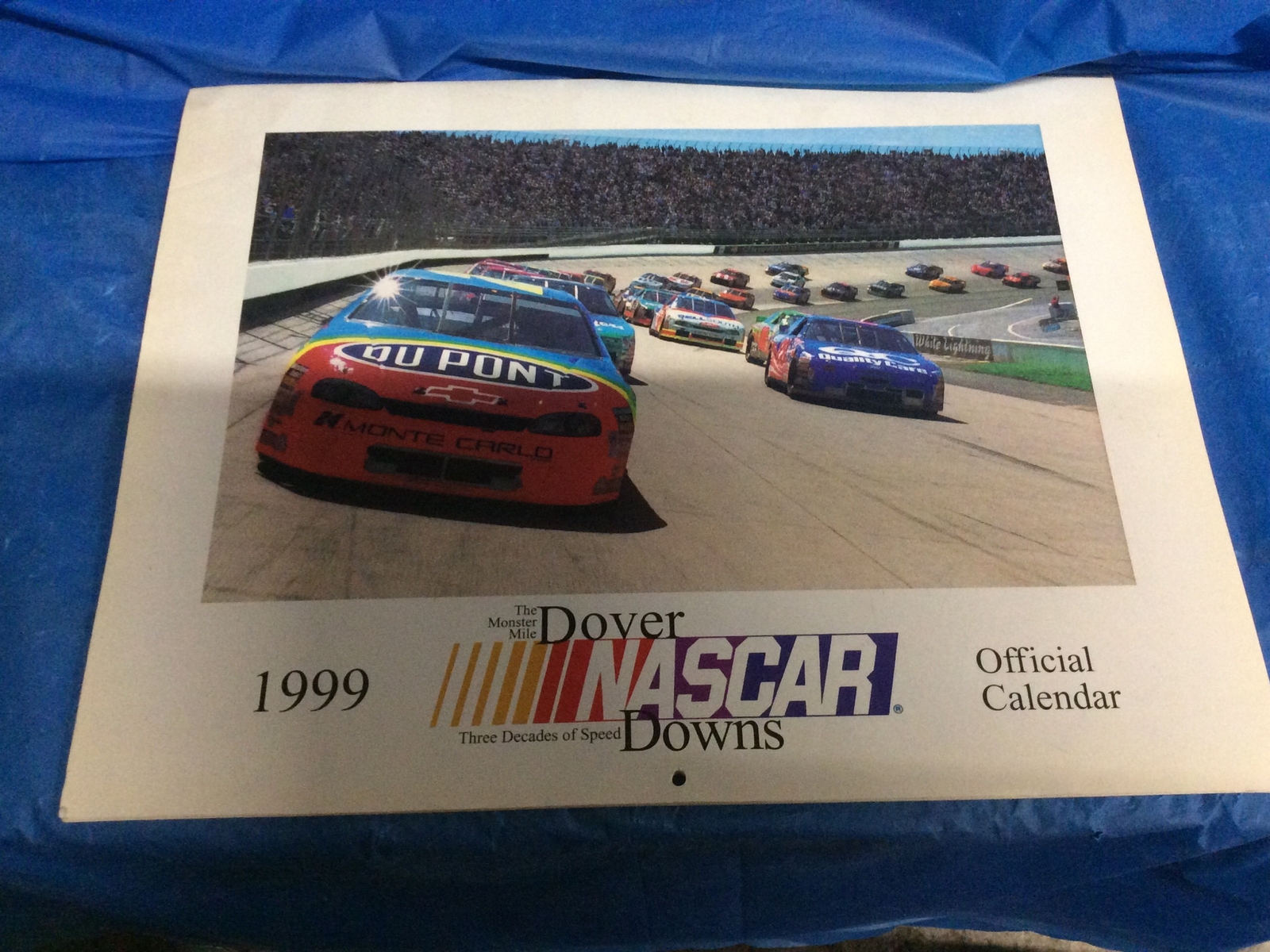 Dover Downs Nascar 1999 Official Calendar
