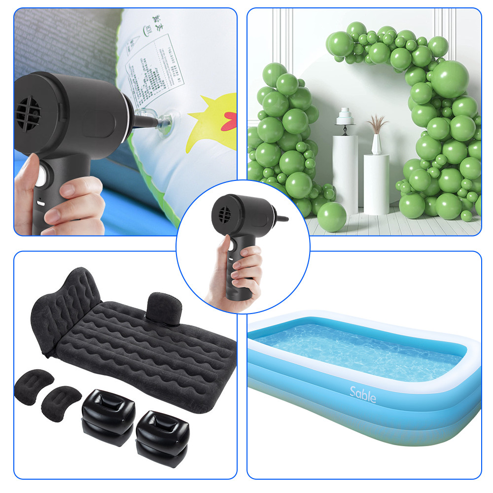 Compressed Air Duster Rechargeable Computer Vacuum Cleaner for PC Keyboard Toys