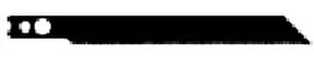 JIG SAW BLADE 3X14TBOSCHT SHK HSS WAVY EACH - 55 Each BPT-T-118-B-100