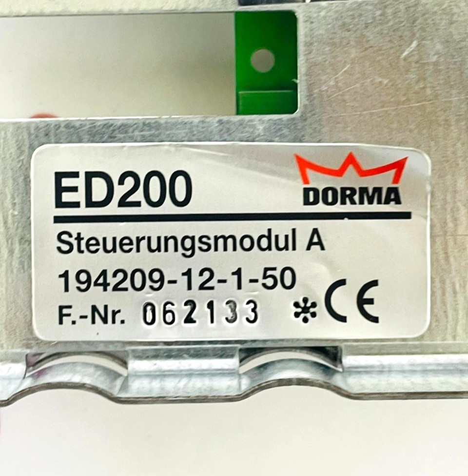 DORMA ED200 Control Unit