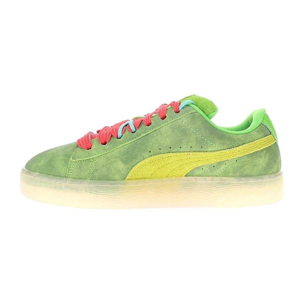 PUMA Suede Xl Ghostbusters Slimer Lace Up Mens Green Sneakers Casual Shoes 3996