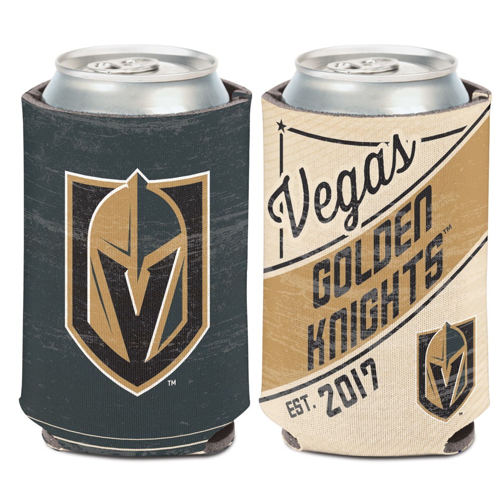 VEGAS GOLDEN KNIGHTS EST. 2017 VINTAGE KADDY KOOZIE CAN HOLDER NEW WINCRAFT