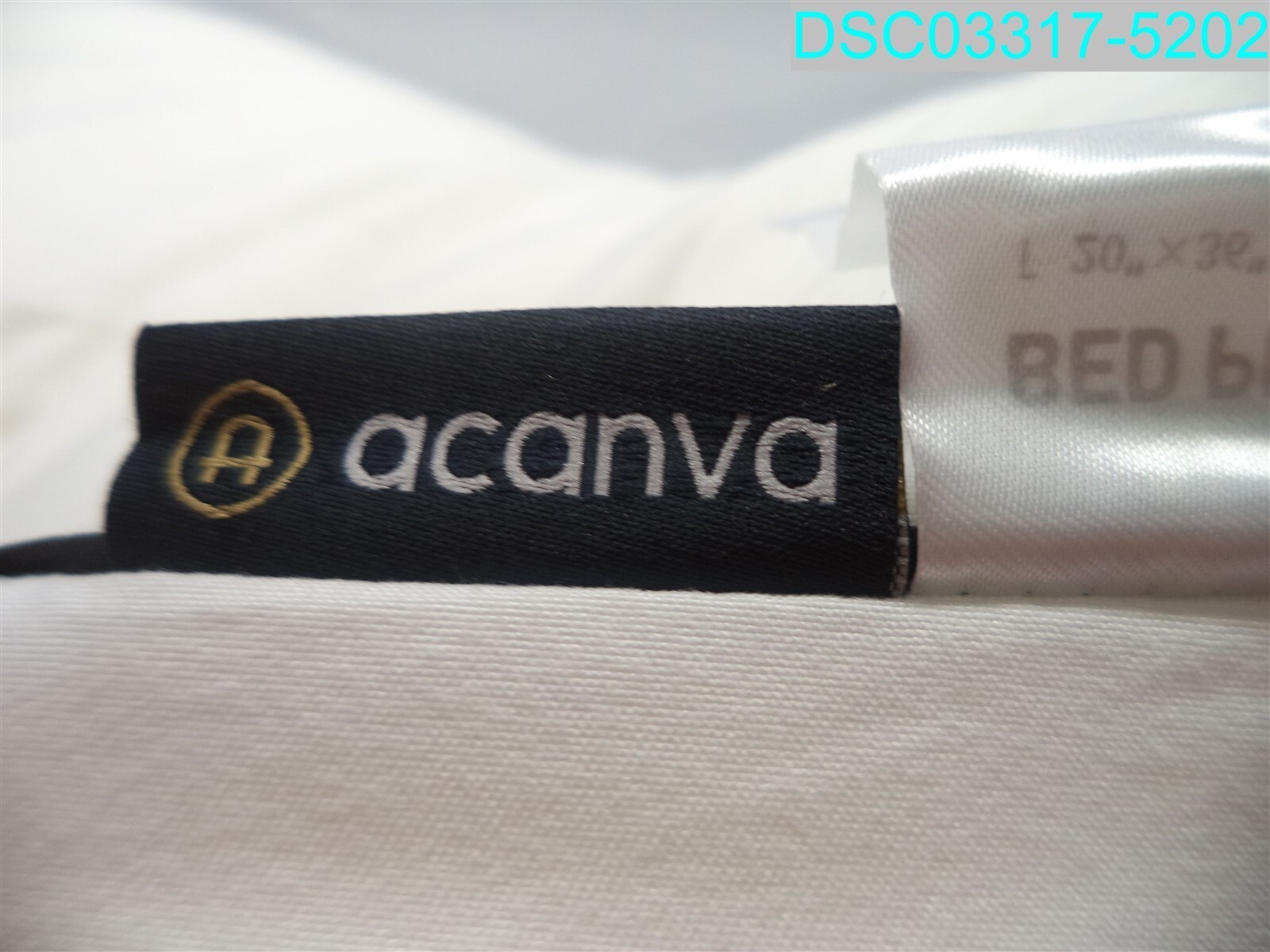 DIRTY Acanva Cooling Bed Pillow 20" x 36"