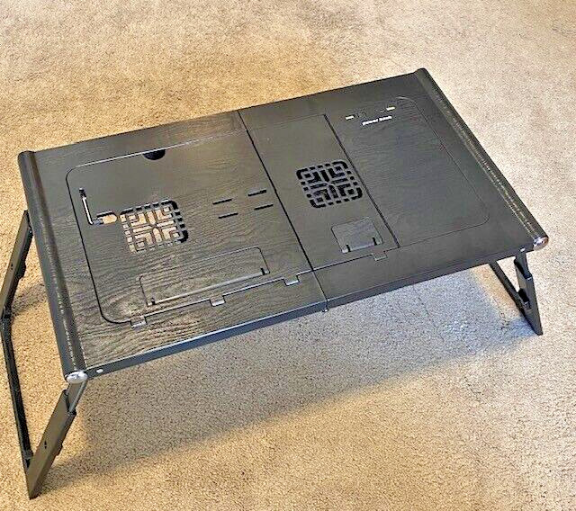 iCharge Apple or Samsung Portable Lightweight Adjustable Charging Table/Bed Tray