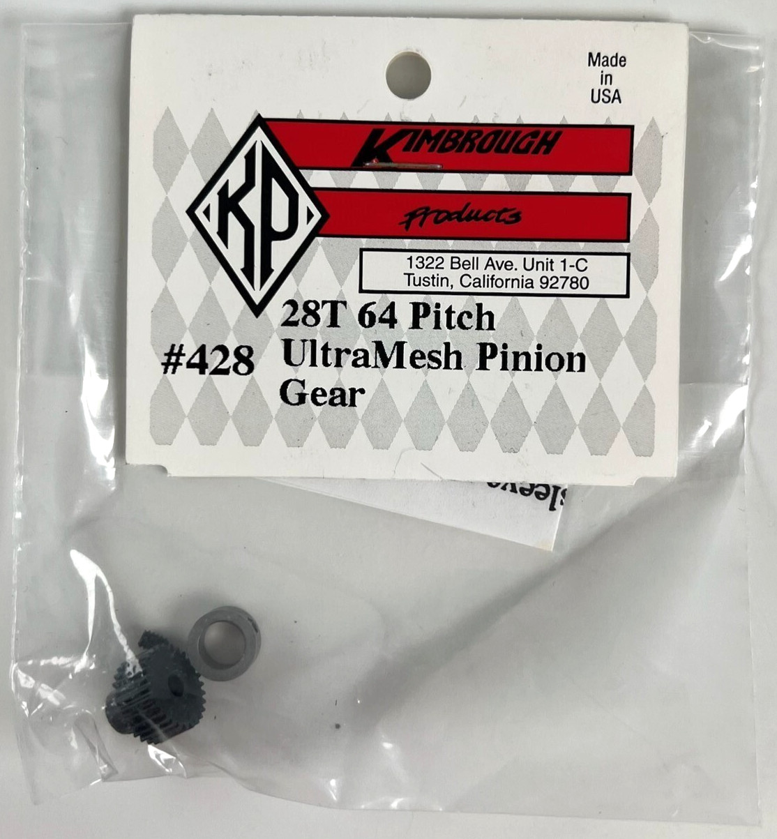 Kimbrough 428 28T 64 Pitch UltraMesh Pinion Gear New