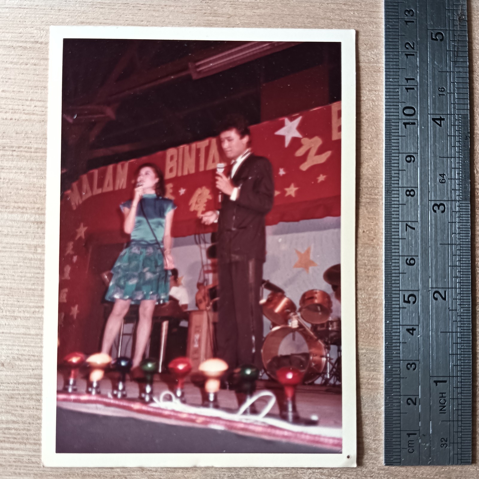 BARBARA YUNG 翁美玲 苗侨伟 - Rare 80s Chinese Hong Kong TVB Actress 3R Real Photo - 7