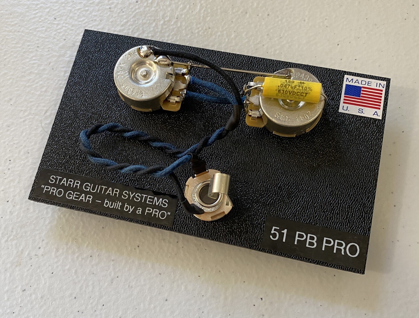 Fender 51 Precision Bass Harness PRO Upgrade! CTS, MALLORY, Switchcraft, Gavitt!