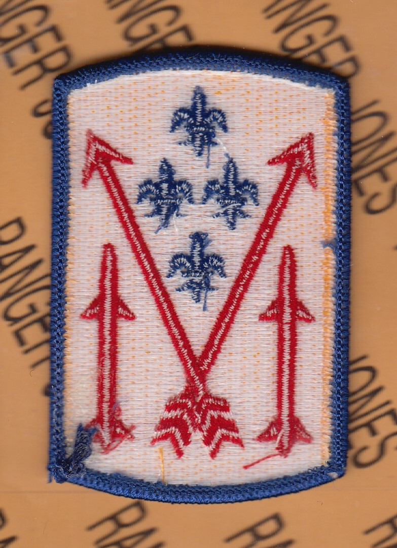US Army 52nd Air Defense Artillery ADA Brigade ~3" patch m/e