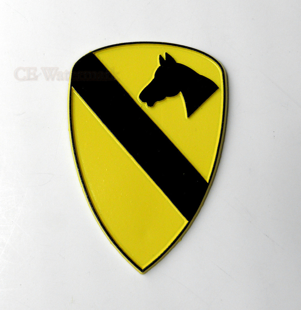 US ARMY 1ST FIRST CAVALRY MILITARY MAGNET 3 INCHES ** MADE IN THE USA **