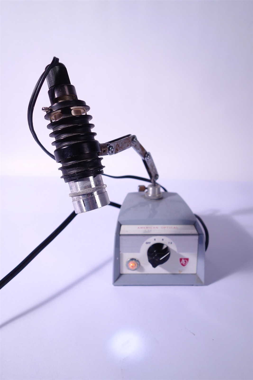 American Optical External Stereo Microscope Light Source