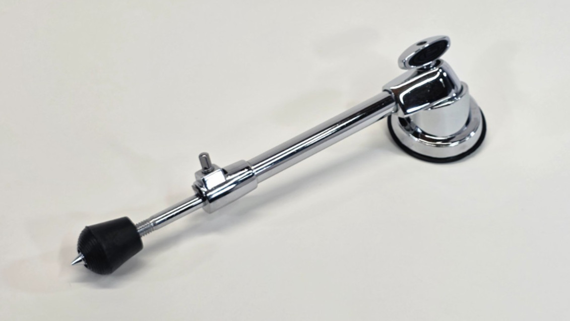 OCDP VENICE Bass Drum Spur Leg Complete Post Assembly -Chrome