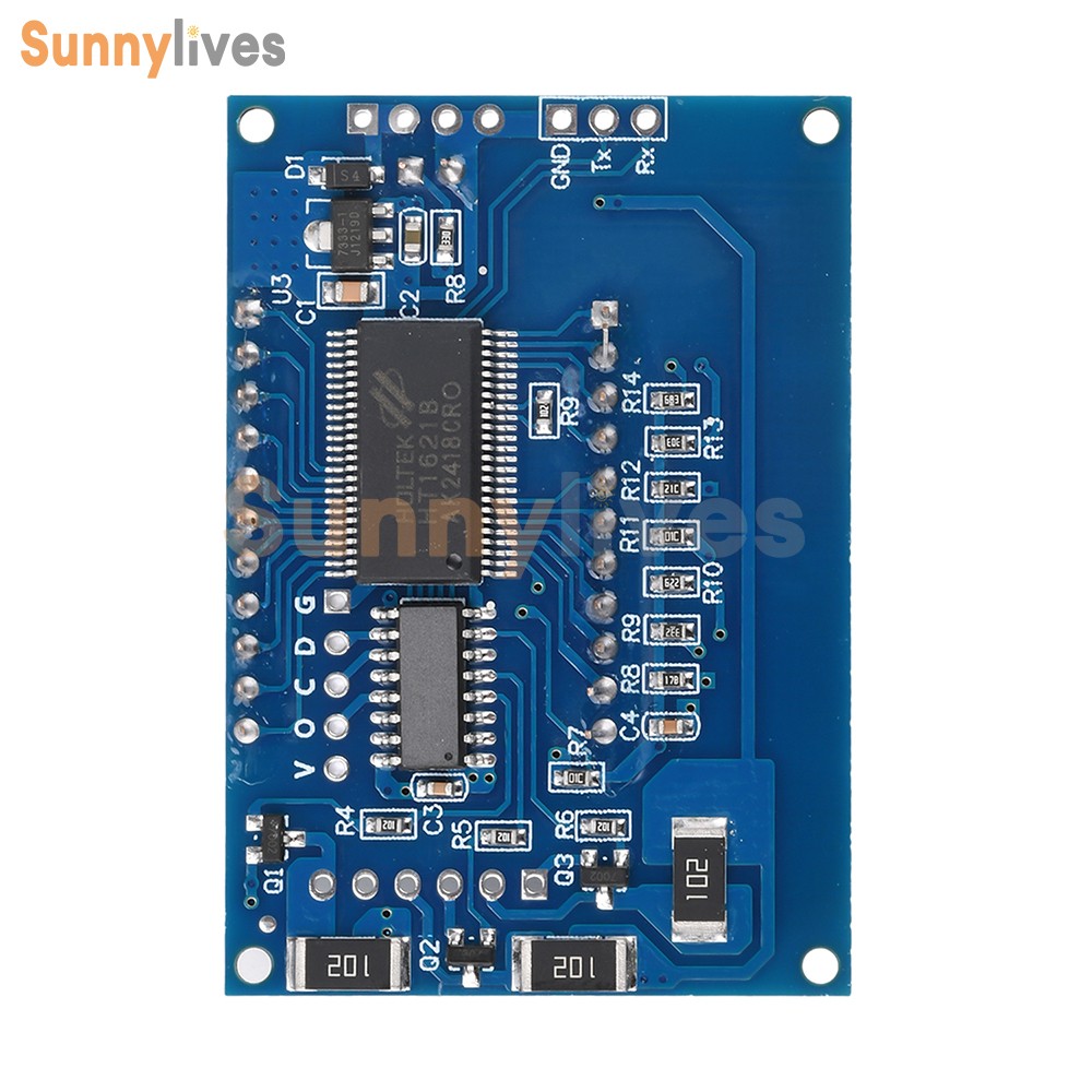 3-Channel Signal Generator PWM Pulse Wave Frequency Duty Cycle Adjustable Module