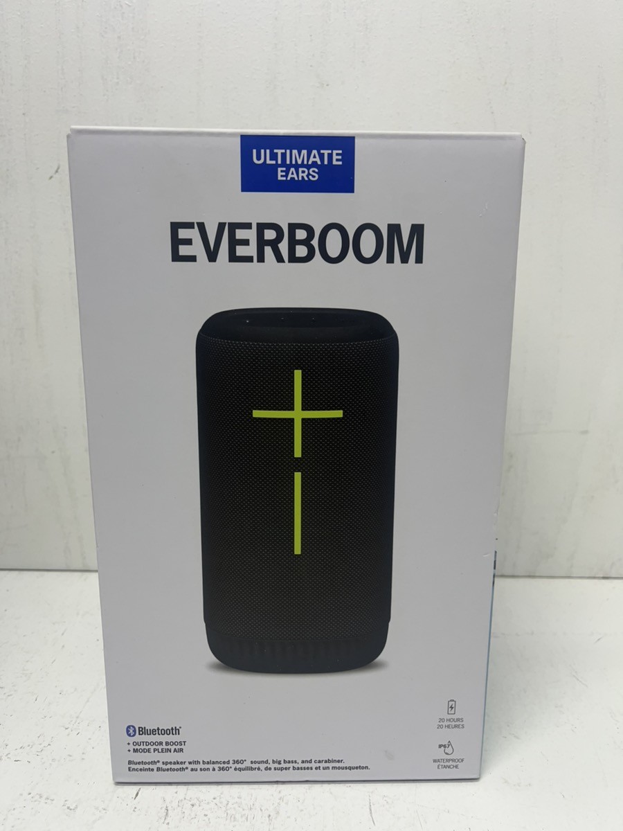 Ultimate Ears EVERBOOM Wireless Bluetooth Portable Speaker (NO CHARGER)