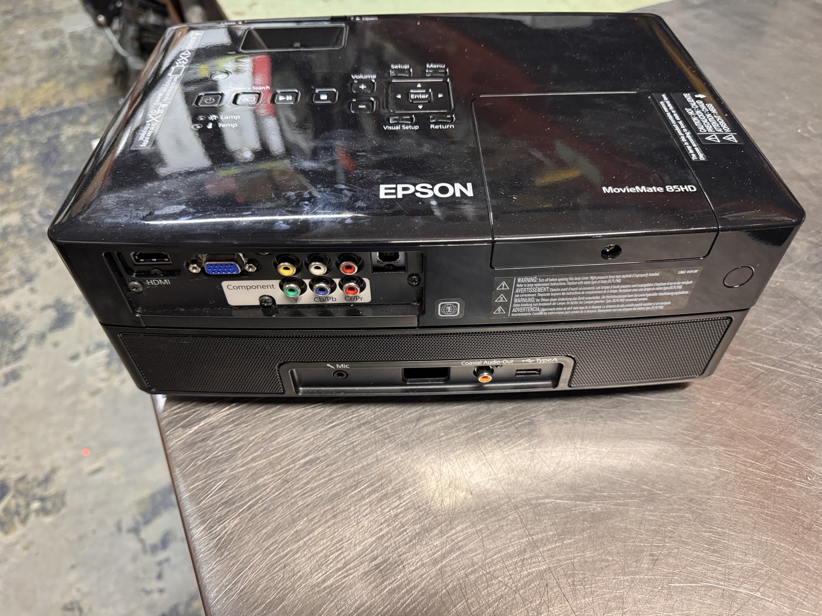Epson MovieMate 85HD Projector