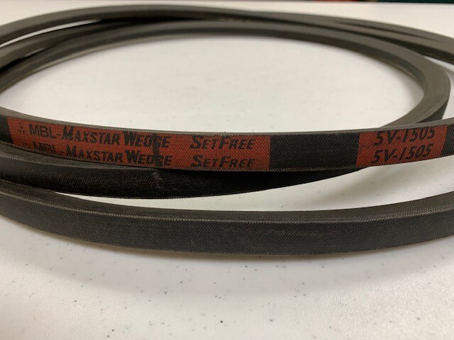 NEW 5V1505 MITSUBOSHI MAXSTAR WEDGE V BELT 153"-OUTSIDE DIAMETER