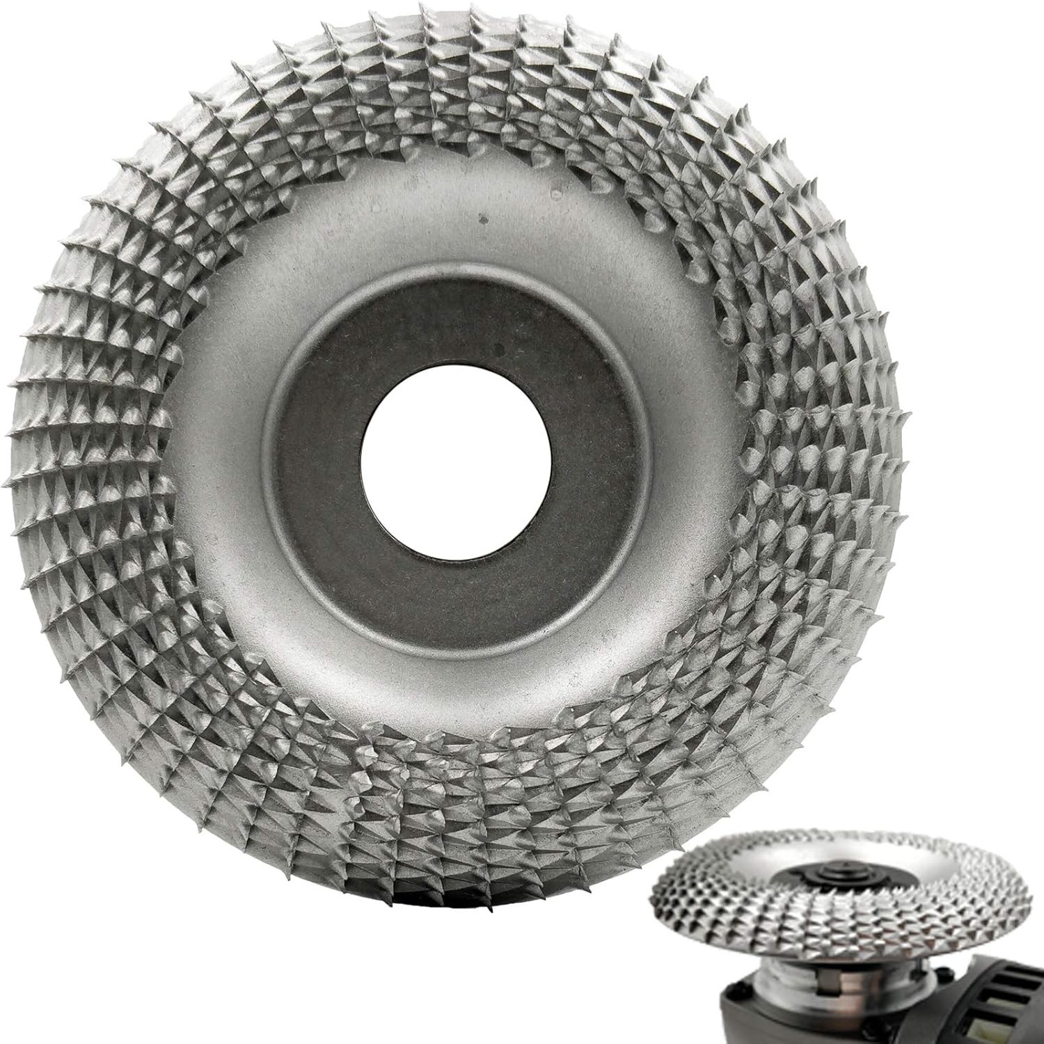 Amoladora de disco para tallado de madera, disco moldeador, pulido de carburo.