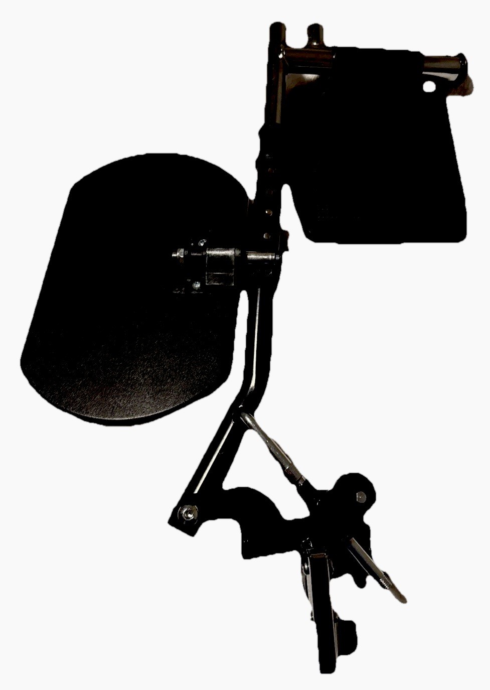 Wheelchair Elevating Legrests with Padded Calf Pads 1 pair