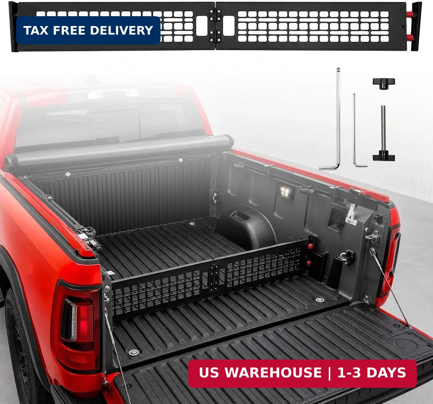 Truck Bed Divider Compatible with 2022-2026 Toyota Tundra | Manager Molle Panel