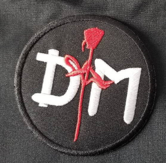 Depeche Mode Violator Logo Embroidered Patch Iron On Sew On Approx 3"