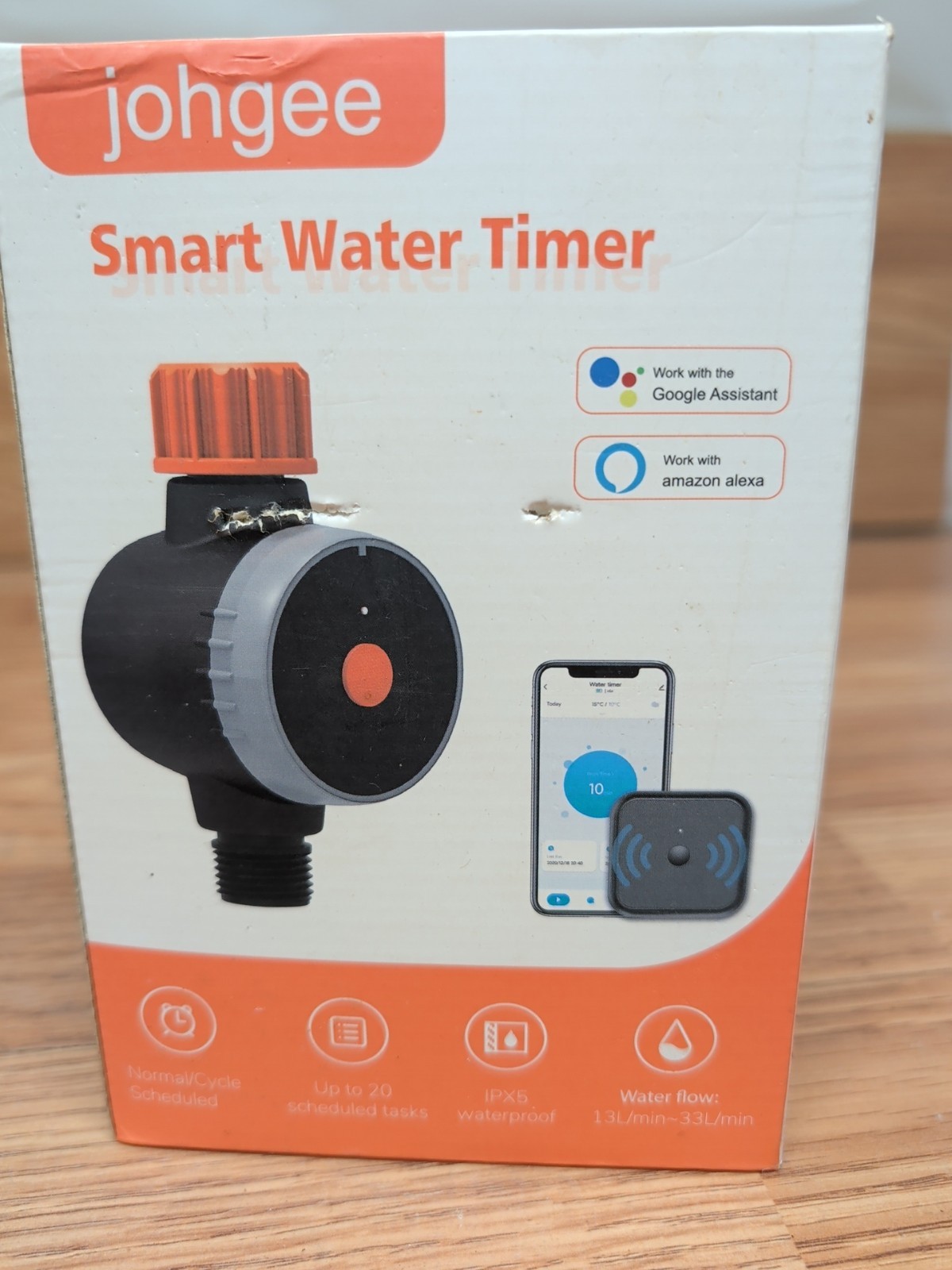 Smart Water Timer with Wi-Fi Hub, Bluetooth Hose Rain Delay Black1