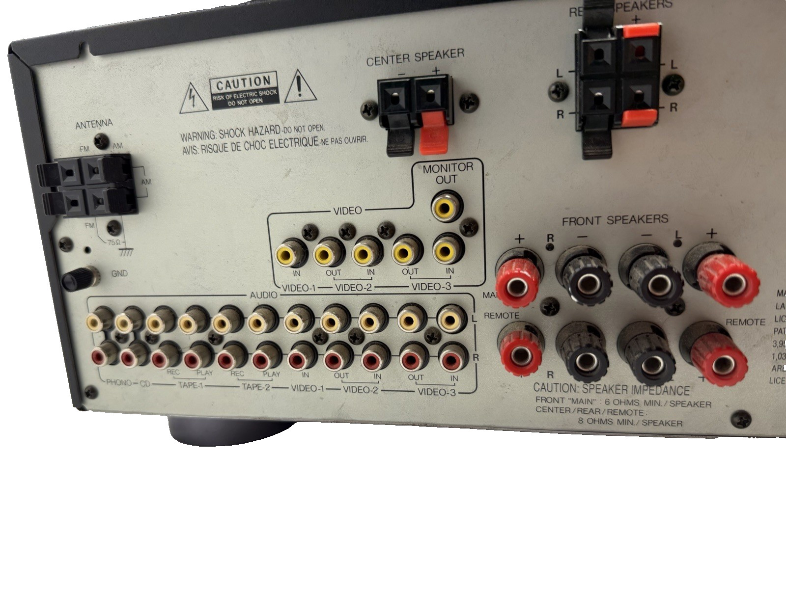 Onkyo TX-SV515 Pro Receiver Audio Video Control Tuner Amplifier Tested Working