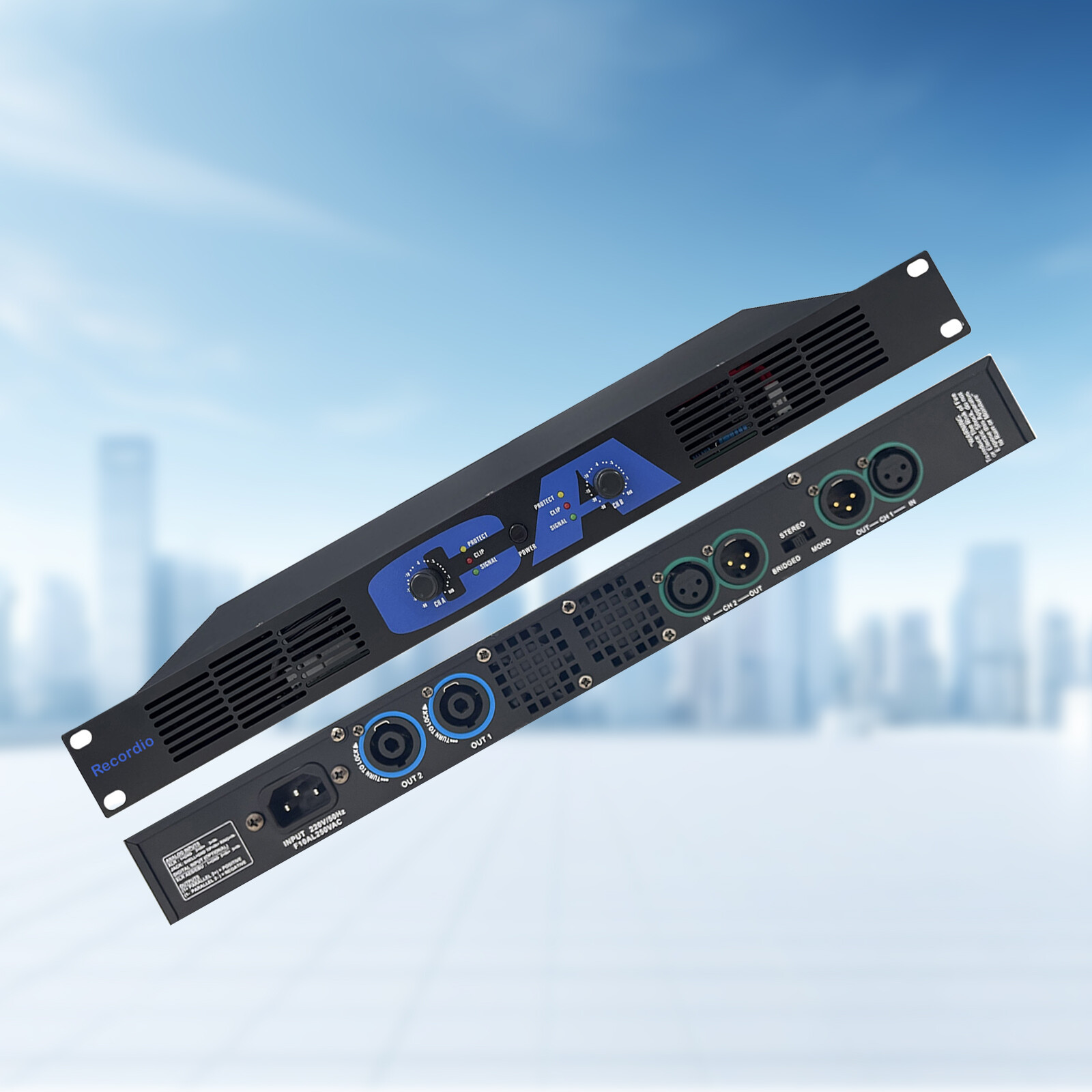 CA-450 2 Channel Digital Power Amplifier 2x900watt Class-D Bridge Function 1802G