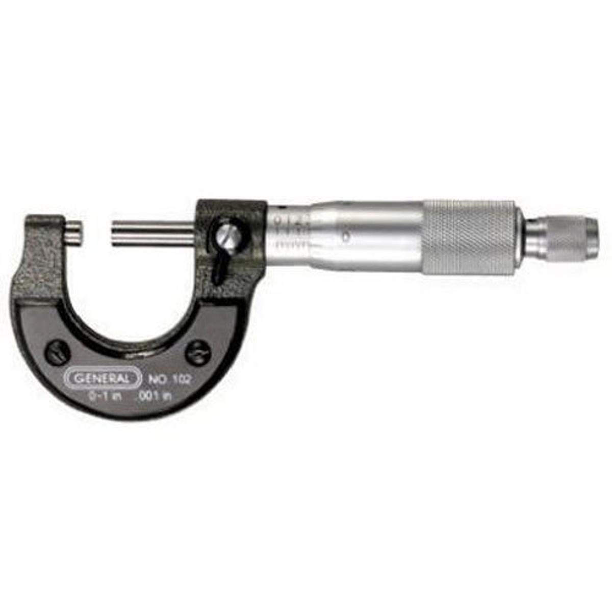 General Tools 102 0-Inch to 1-Inch .001-Inch Graduation 14-7/16", No Color
