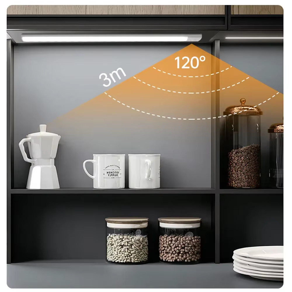 Motion Sensor LED Night Light for Cabinets and Closets - Kitchen Lighting