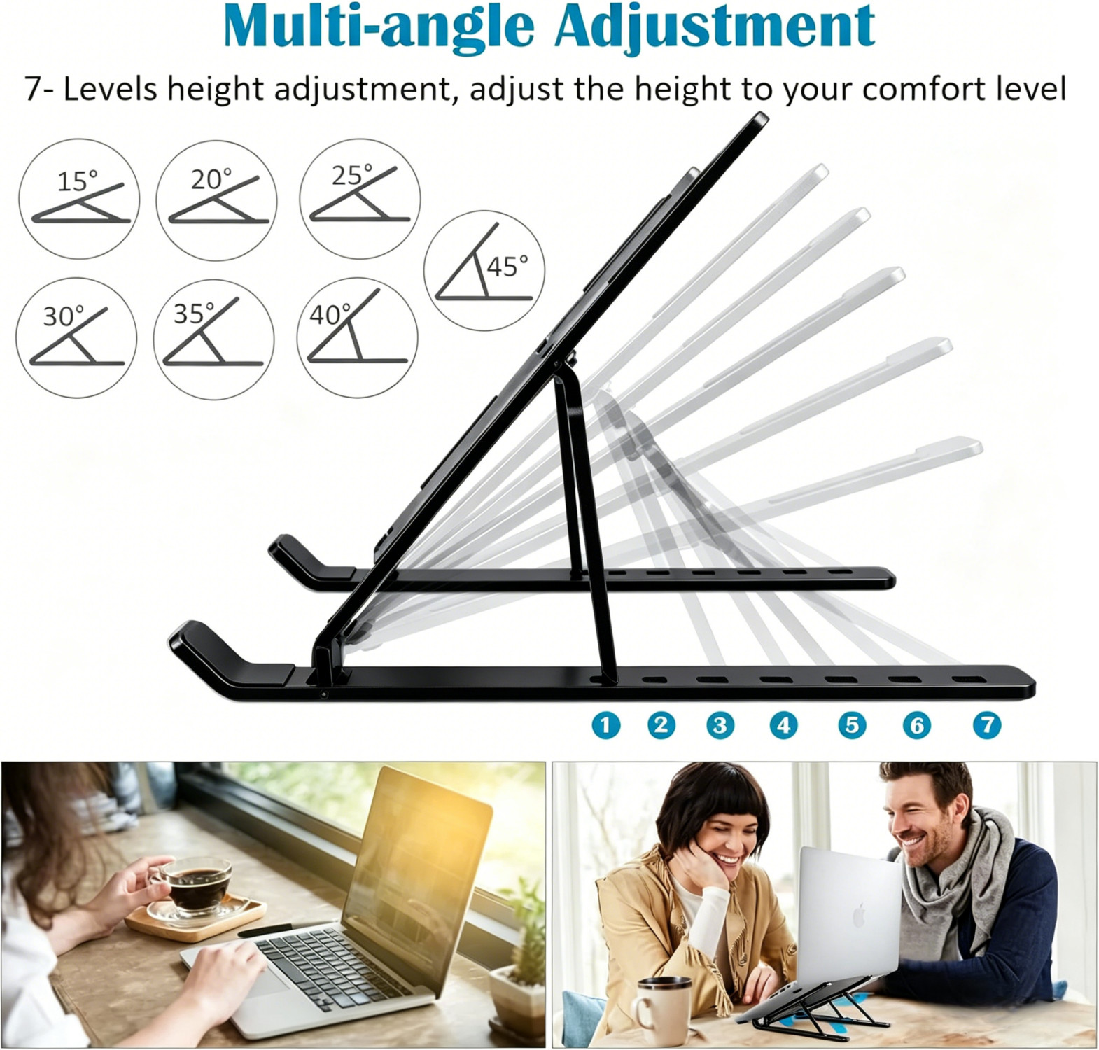 Portable Laptop Stand Adjustable Foldable Notebook Tablet Holder Laptop Standesk