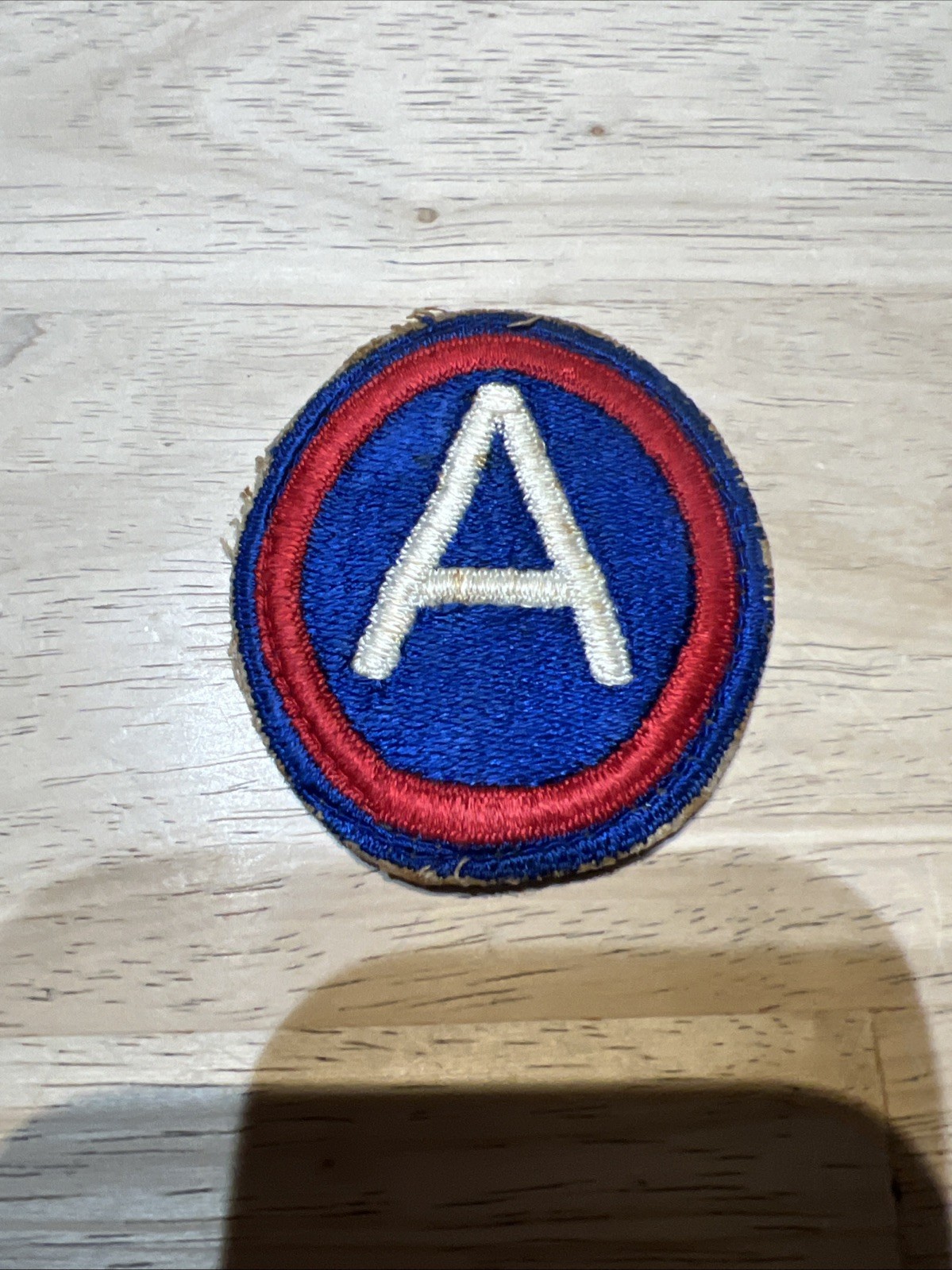 Original WW2 Era US 3rd Army Uniform Sleeve Shoulder Patch Uniform