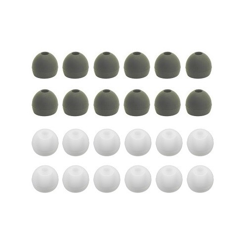 12 pairs silicone ear tips replacement ear tips for Beats by Dre earbuds