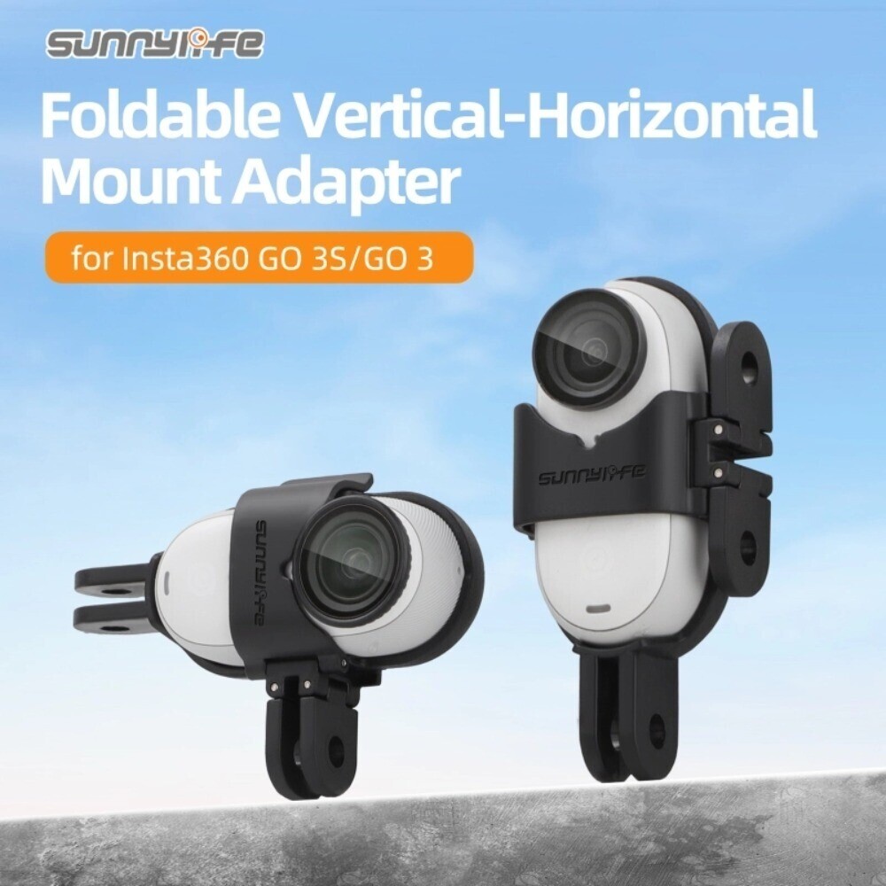 Horizontal Vertical Bracket Frame Adapter Expansion For Insta360 GO 3/3S Camera