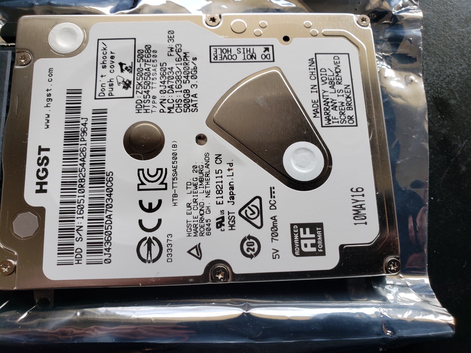 PS4 Memory 500 G