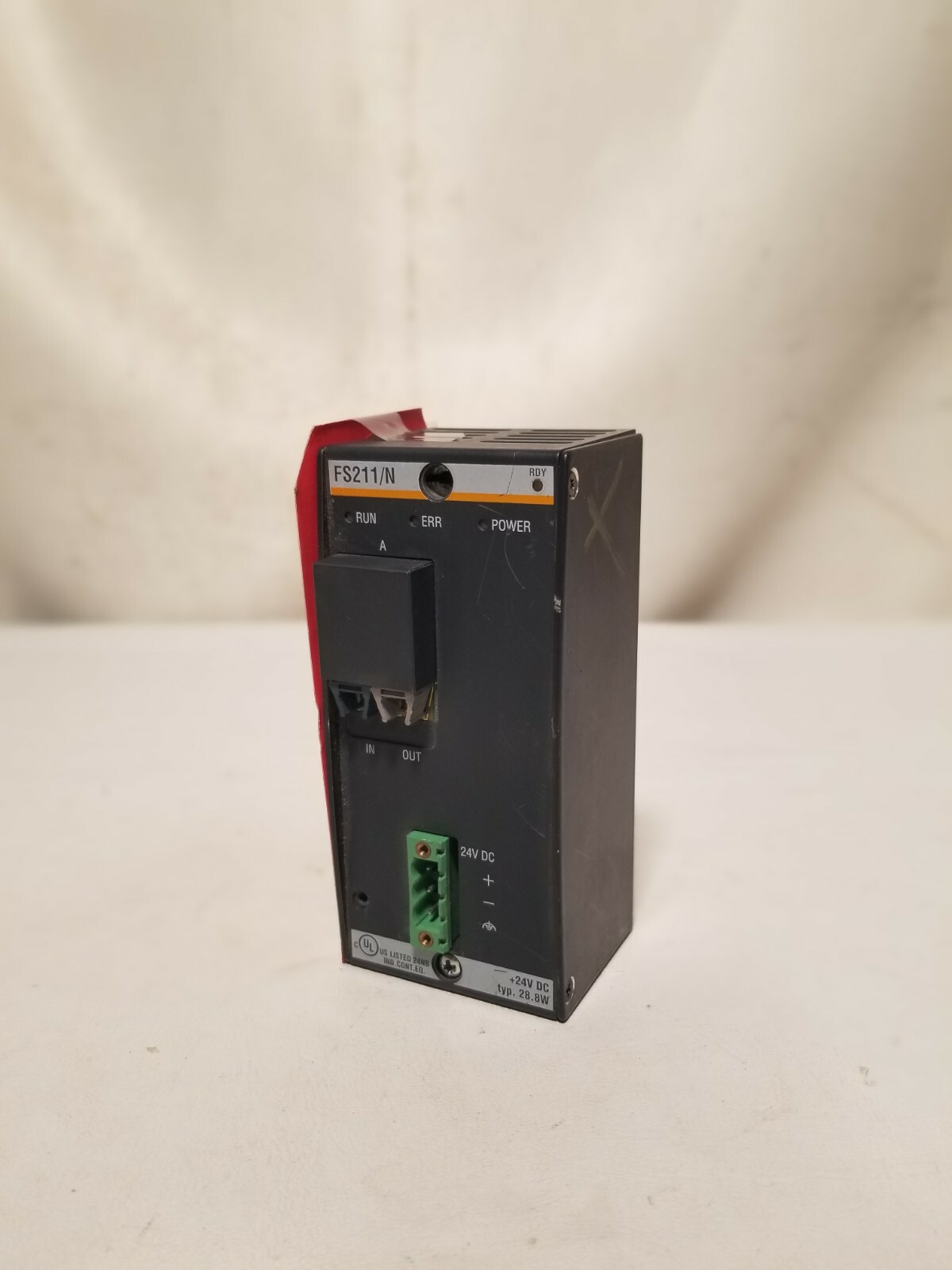 Bachmann FS211/N FASTBUS PLC Slave Module, 28.8W 24VDC+Returns