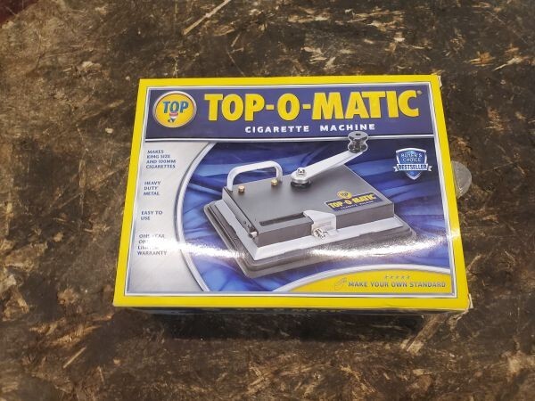 New Top-O-Matic Cigarette Rolling Making Tobacco Injector Machine Kings & 100s