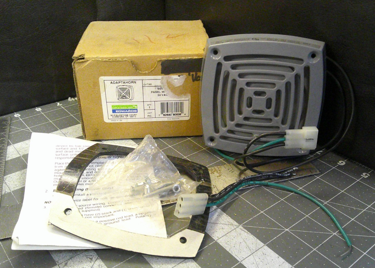 Edwards 870P-G5 24Vac Panel Mount Vibrating Horn