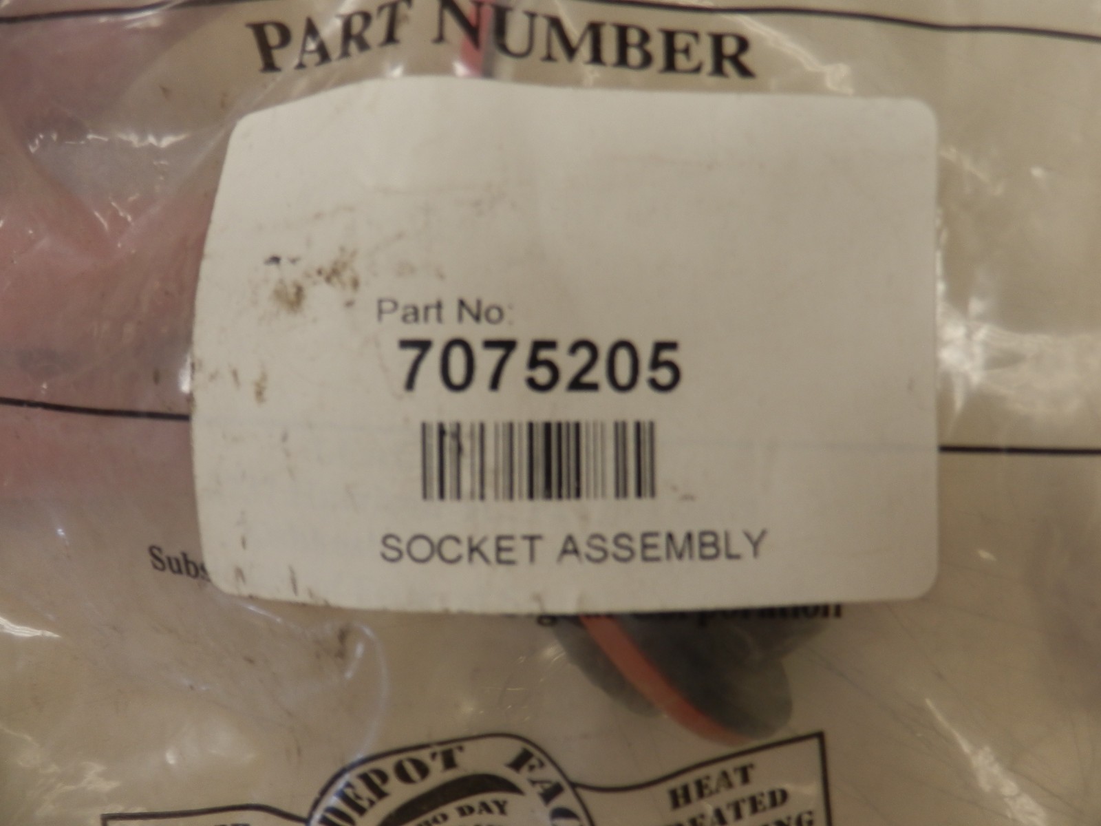 Genuine Leach/Wittke 7075205 Lamp socket Free Shipping