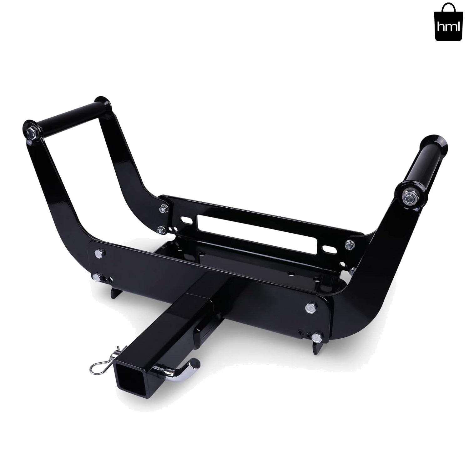 Universal Recovery Winch Mount Plate - Heavy-Duty for 9500 to 13500 lbs