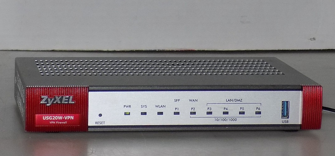 Zyxel USG20-VPN VPN Firewall W/AC-ADAPTER (TESTED/RESET)