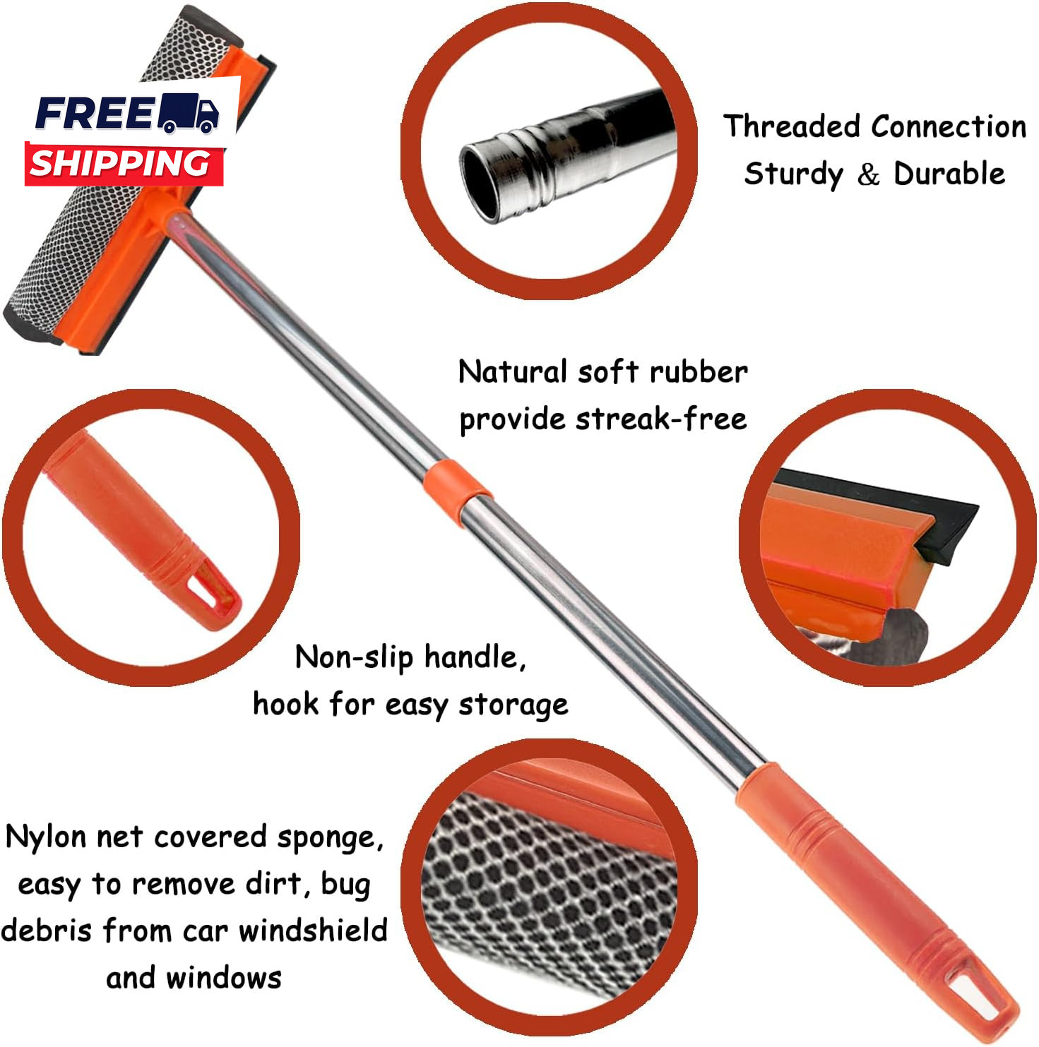 Window Squeegee for Window Cleaning Squeegee Window Cleaner