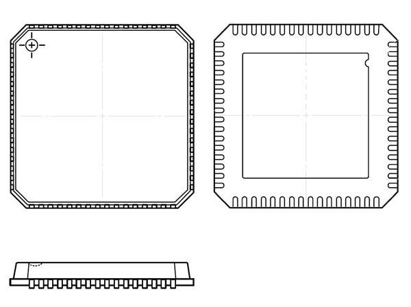 2PCS AD9510BCPZ SMD/SMT