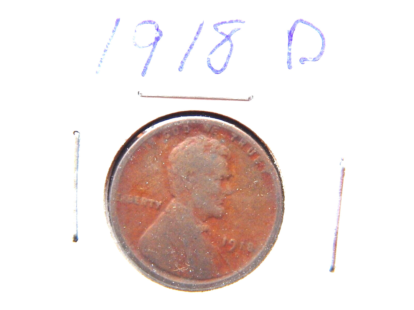 1918 (D) Lincoln Penny