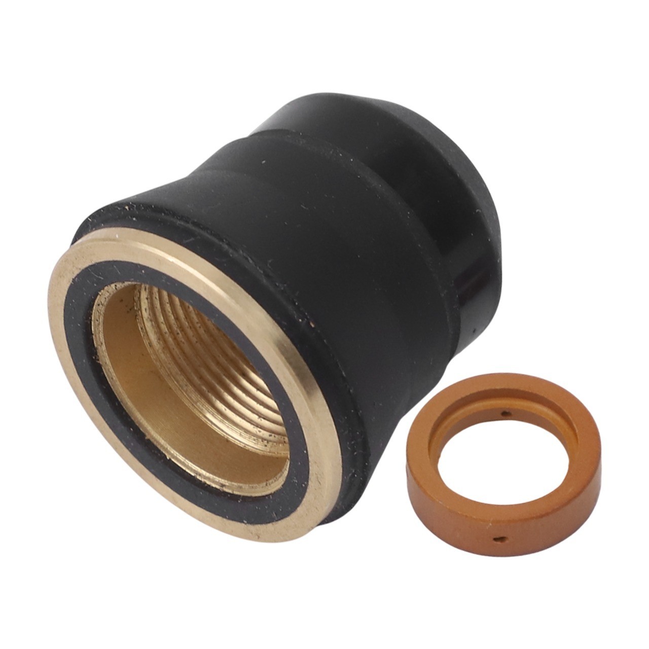 Innovative Plasma Torch Consumables 2PCS with Shield Cap and Swirl Ring