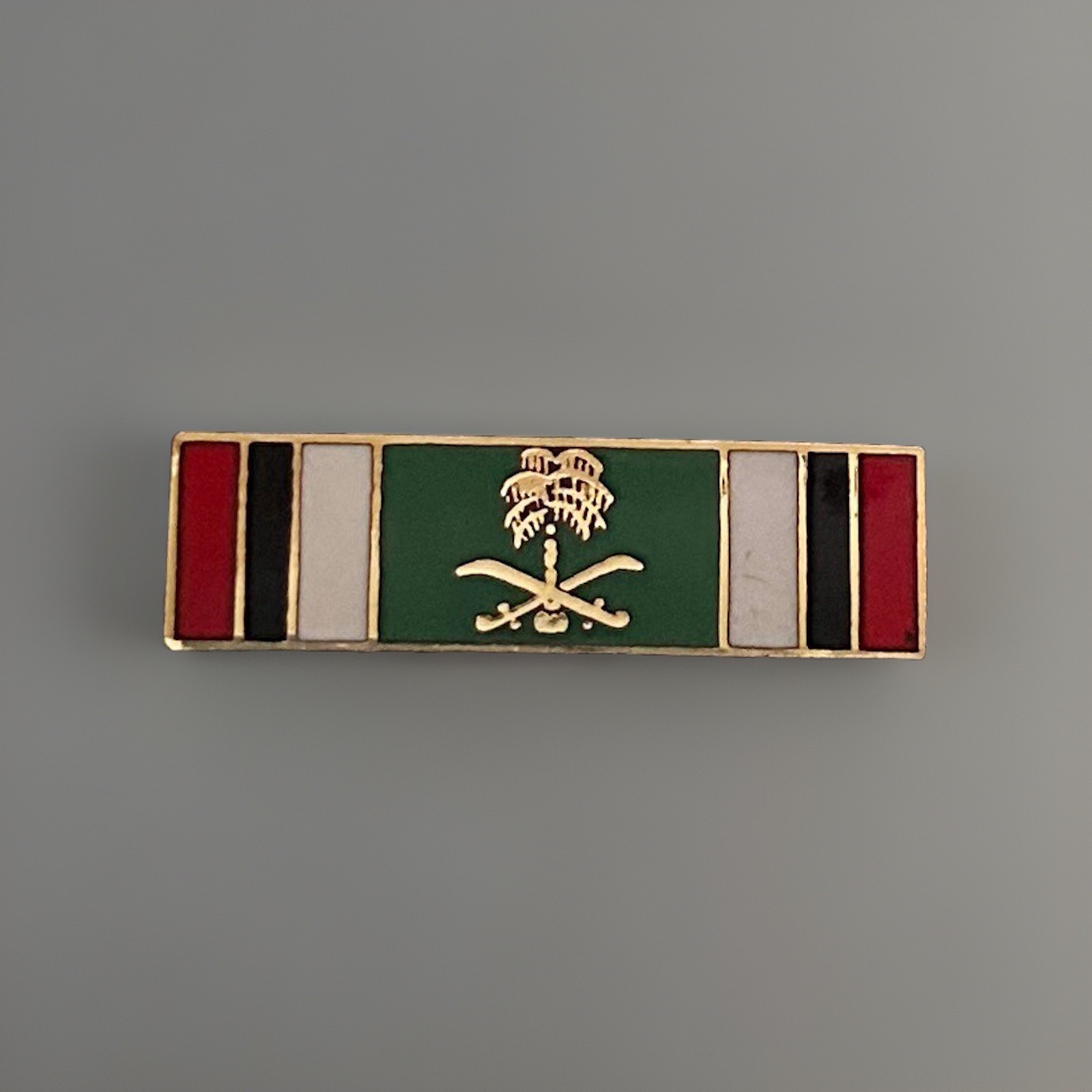 LIBERATION OF KUWAIT SAUDI ARABIA (1-1/8”) HAT RIBBON PIN DESERT STORM
