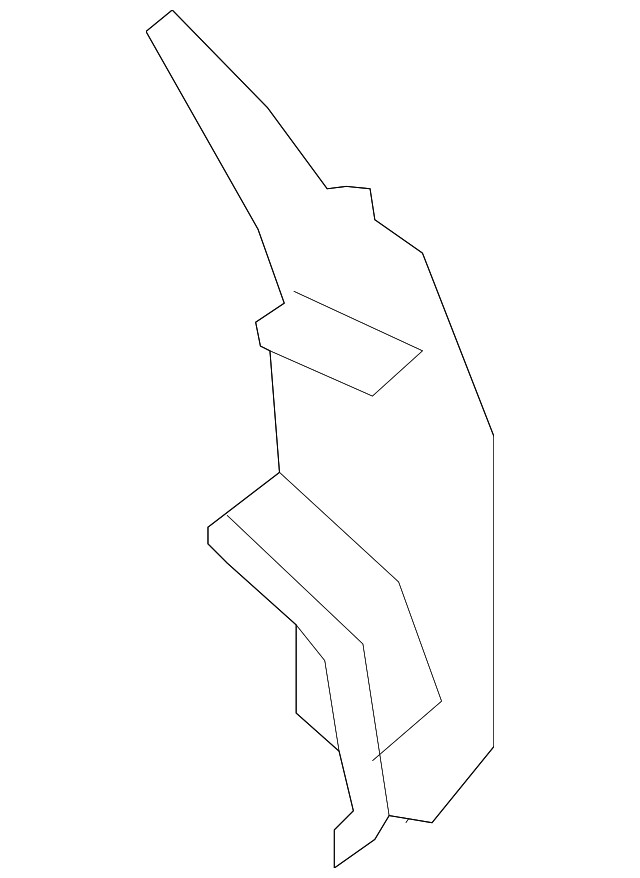 Genuine Mitsubishi Lower Extension 781E8W000P