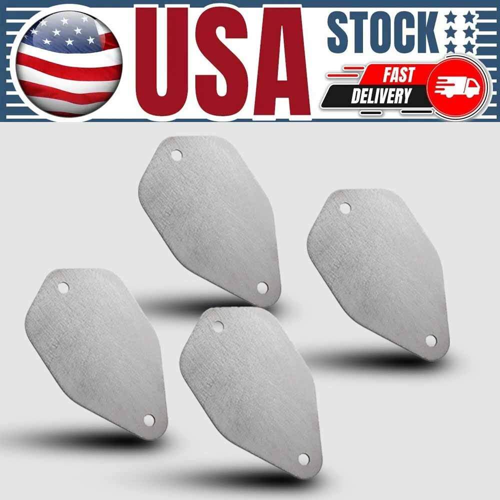 2Pairs Roof Cab Horn Block Off Plates Panel For Peterbilt 389 388 387 Truck US